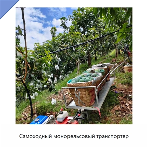 Самоходный монорельсовый транспортер
