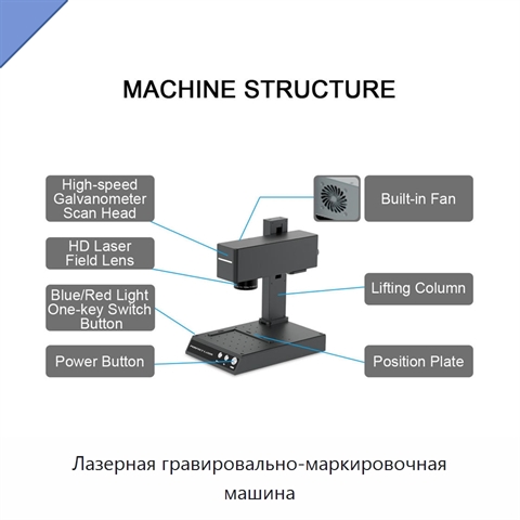 Лазерная гравировально-маркировочная машина