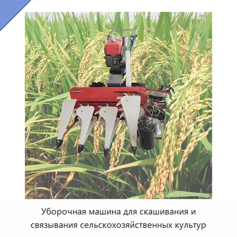 Уборочная машина для скашивания и связывания сельскохозяйственных культур