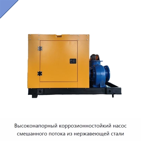 Высоконапорный коррозионностойкий насос смешанного потока из нержавеющей стали