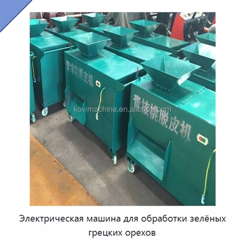 Электрическая машина для обработки зелёных грецких орехов