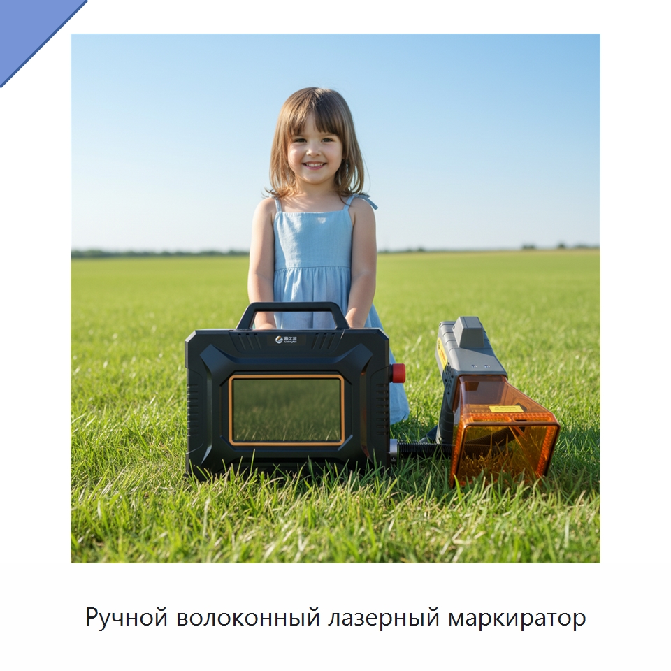 Ручной волоконный лазерный маркиратор — Лазерные маркировочные станки