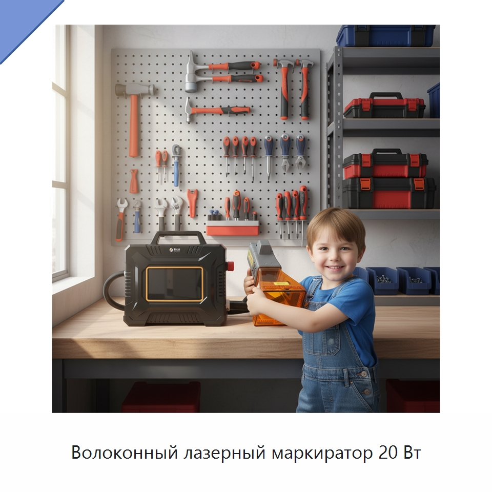 Волоконный лазерный маркиратор 20 Вт — Лазерные маркировочные станки