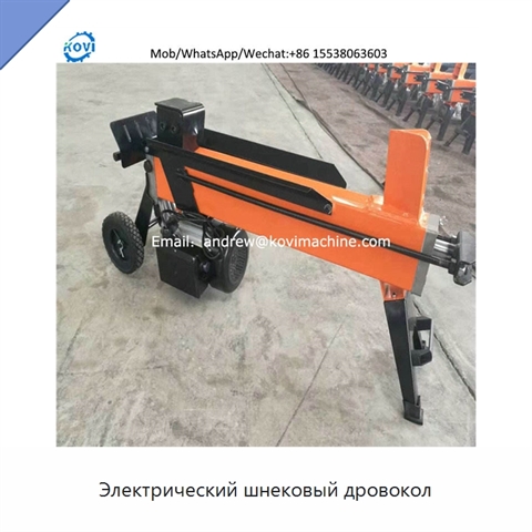 Электрический шнековый дровокол