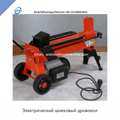 Электрический шнековый дровокол