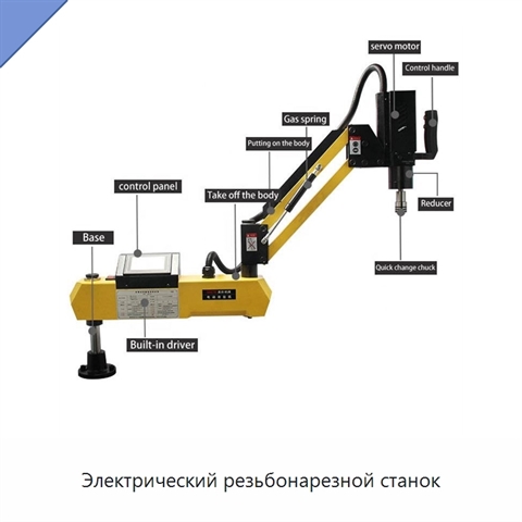 Электрический резьбонарезной станок