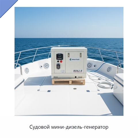 Судовой мини-дизель-генератор