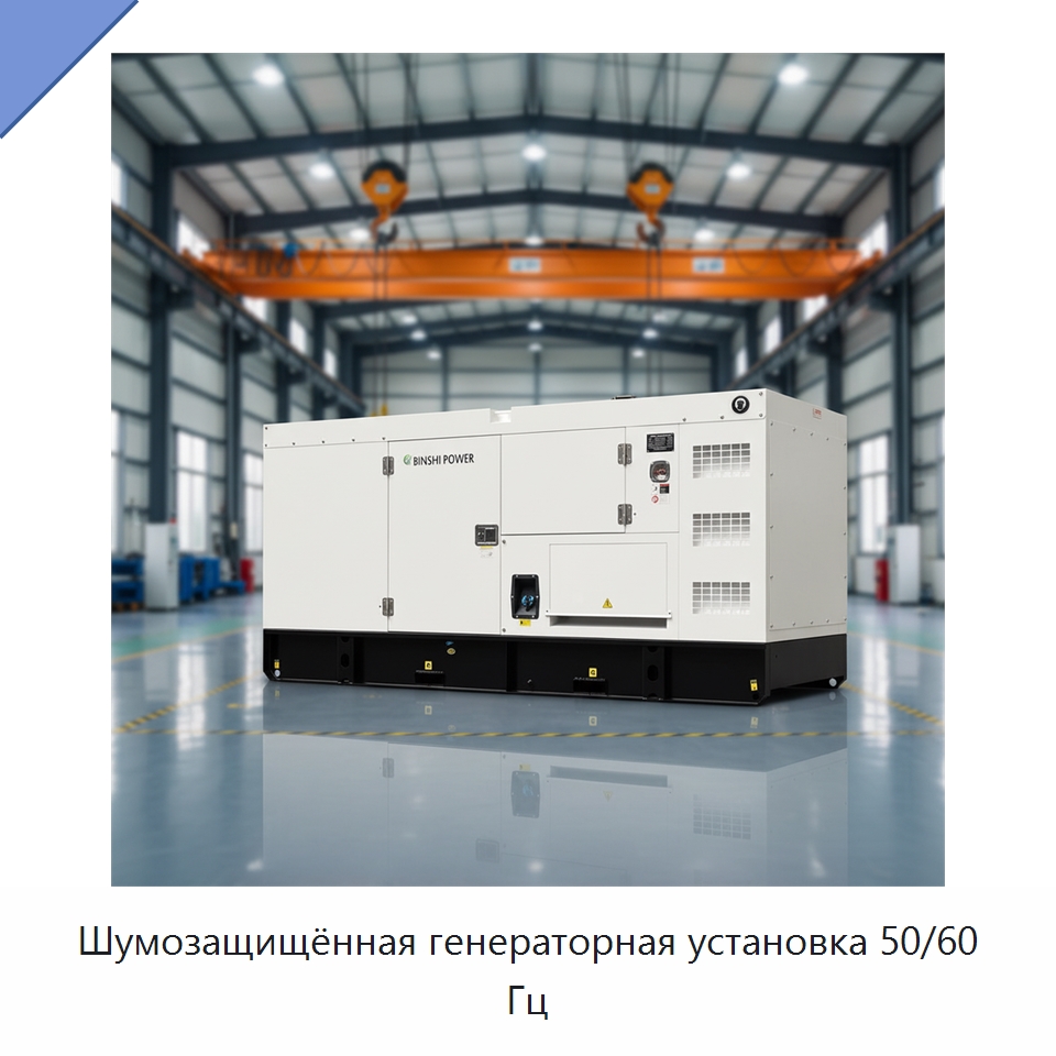 Шумозащищённая генераторная установка 50/60 Гц — Дизельные генераторы