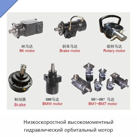Низкоскоростной высокомоментный гидравлический орбитальный мотор