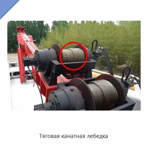 Тяговая канатная лебедка