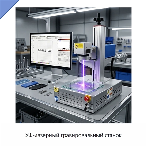 УФ-лазерный гравировальный станок