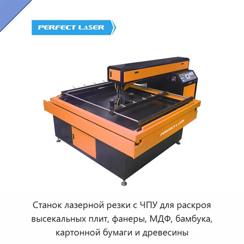 Станок лазерной резки с ЧПУ для раскроя высекальных плит, фанеры, МДФ, бамбука, картонной бумаги и древесины