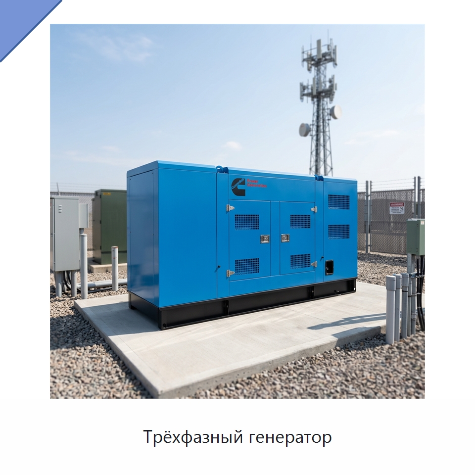 Трёхфазный генератор — Дизельные генераторы