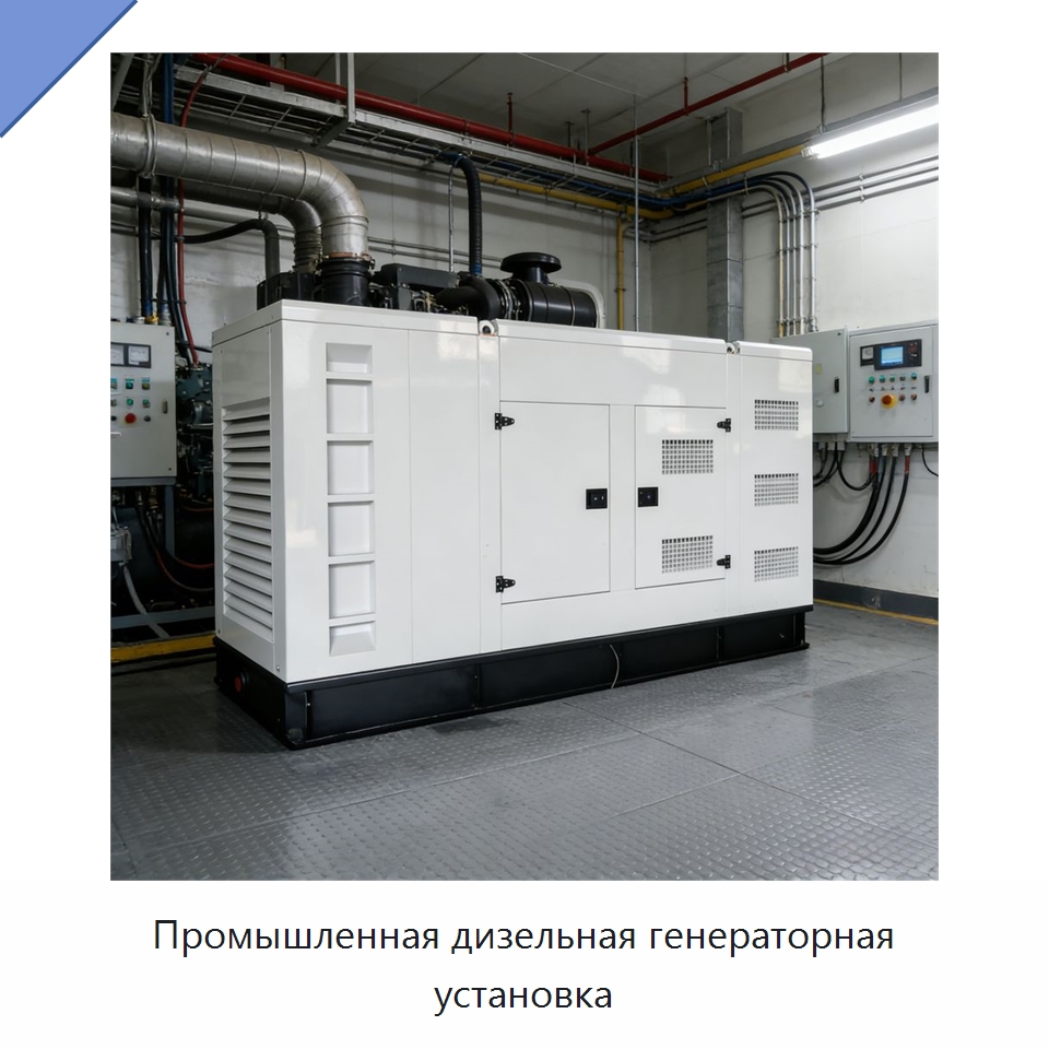 Промышленная дизельная генераторная установка — Дизельные генераторы