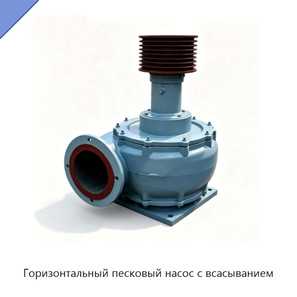 Горизонтальный песковый насос с всасыванием — Насосы