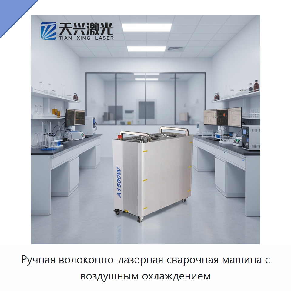 Ручная волоконно-лазерная сварочная машина с воздушным охлаждением — Установки лазерной сварки