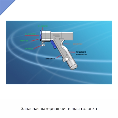 Запасная лазерная чистящая головка
