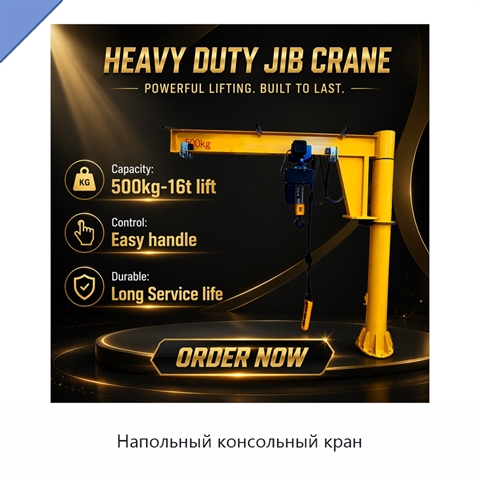 Напольный консольный кран