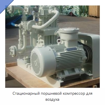 Стационарный поршневой компрессор для воздуха