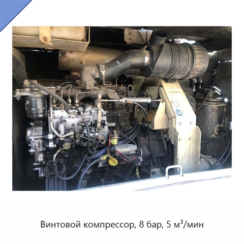 Винтовой компрессор, 8 бар, 5 м³/мин