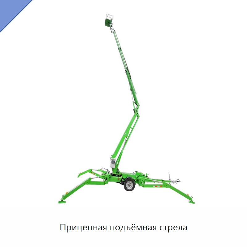 Прицепная подъёмная стрела — Подъемные столы