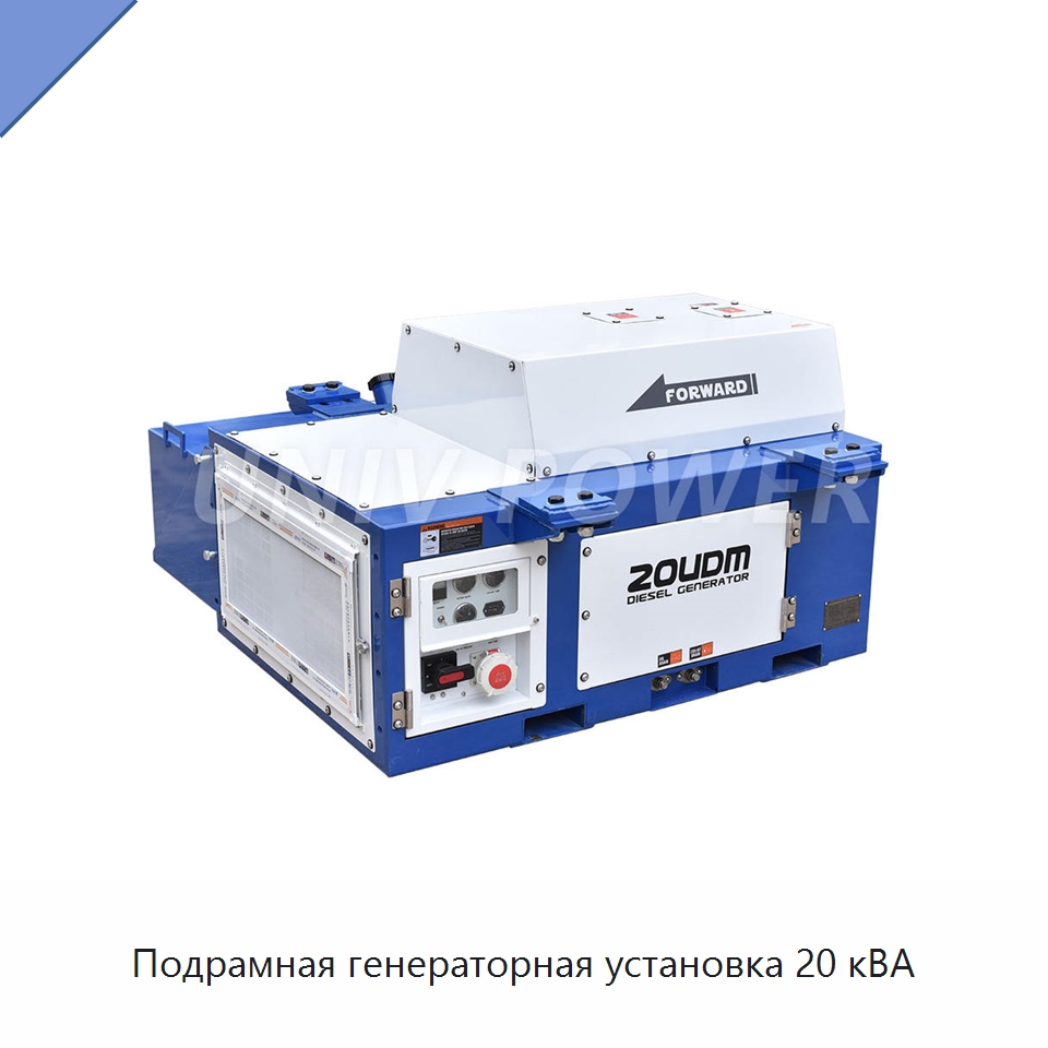 Подрамная генераторная установка 20 кВА — Дизельные генераторы
