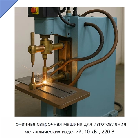 Точечная сварочная машина для изготовления металлических изделий, 10 кВт, 220 В