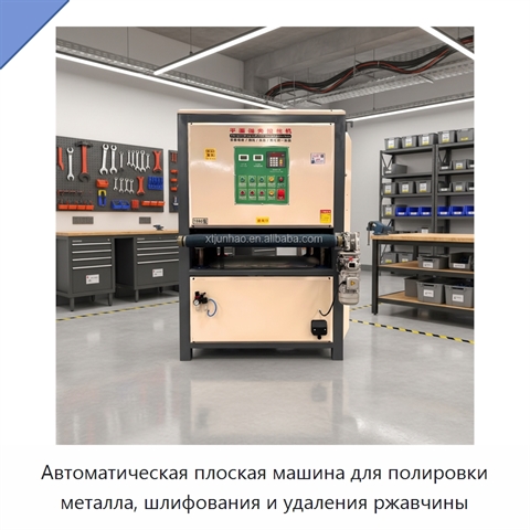 Автоматическая плоская машина для полировки металла, шлифования и удаления ржавчины
