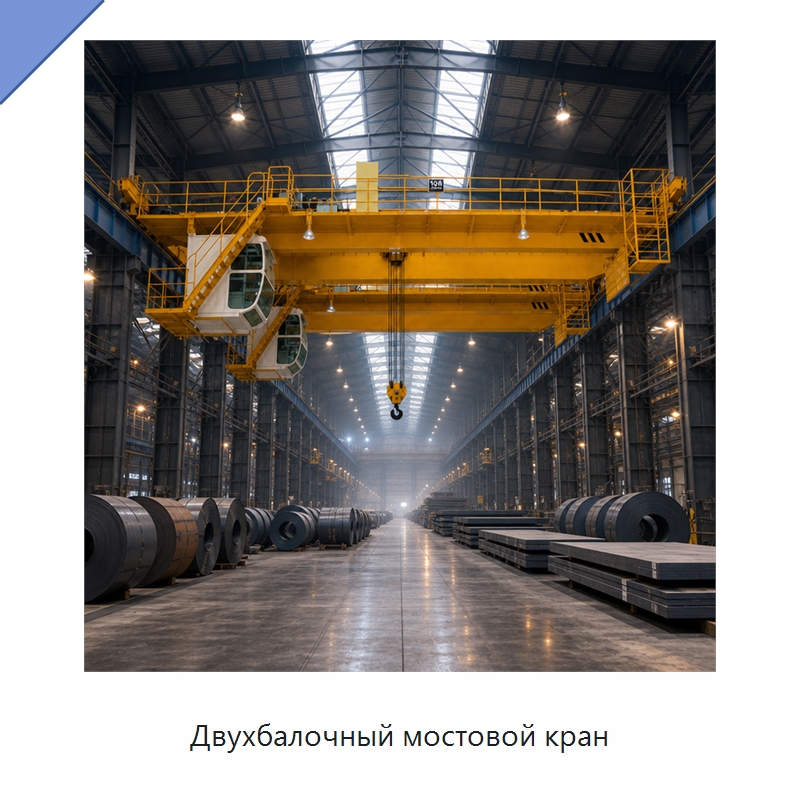 Двухбалочный мостовой кран — Краны