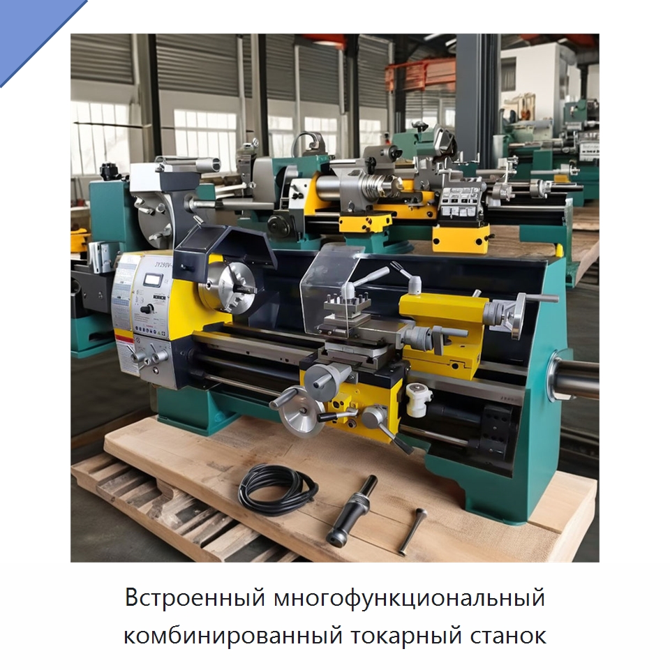 Встроенный многофункциональный комбинированный токарный станок — Токарные станки