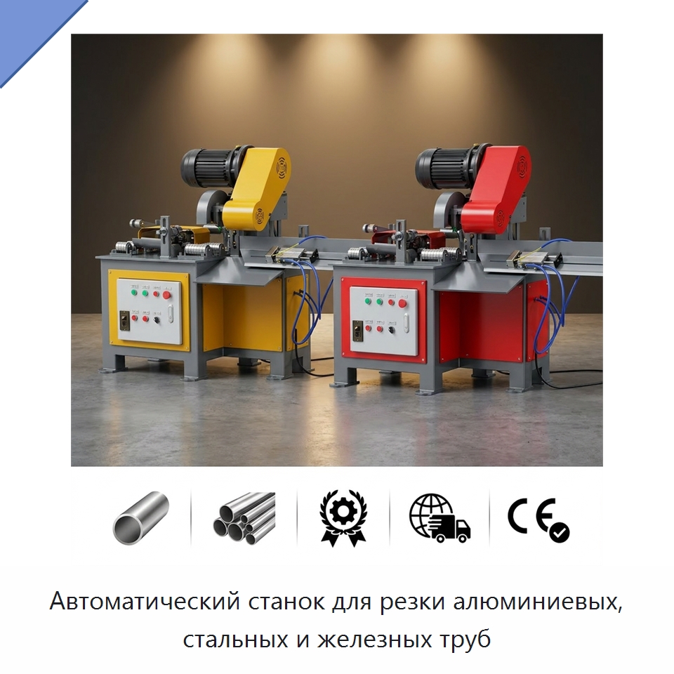 Автоматический станок для резки алюминиевых, стальных и железных труб — Станки для обработки труб
