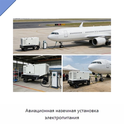 Авиационная наземная установка электропитания