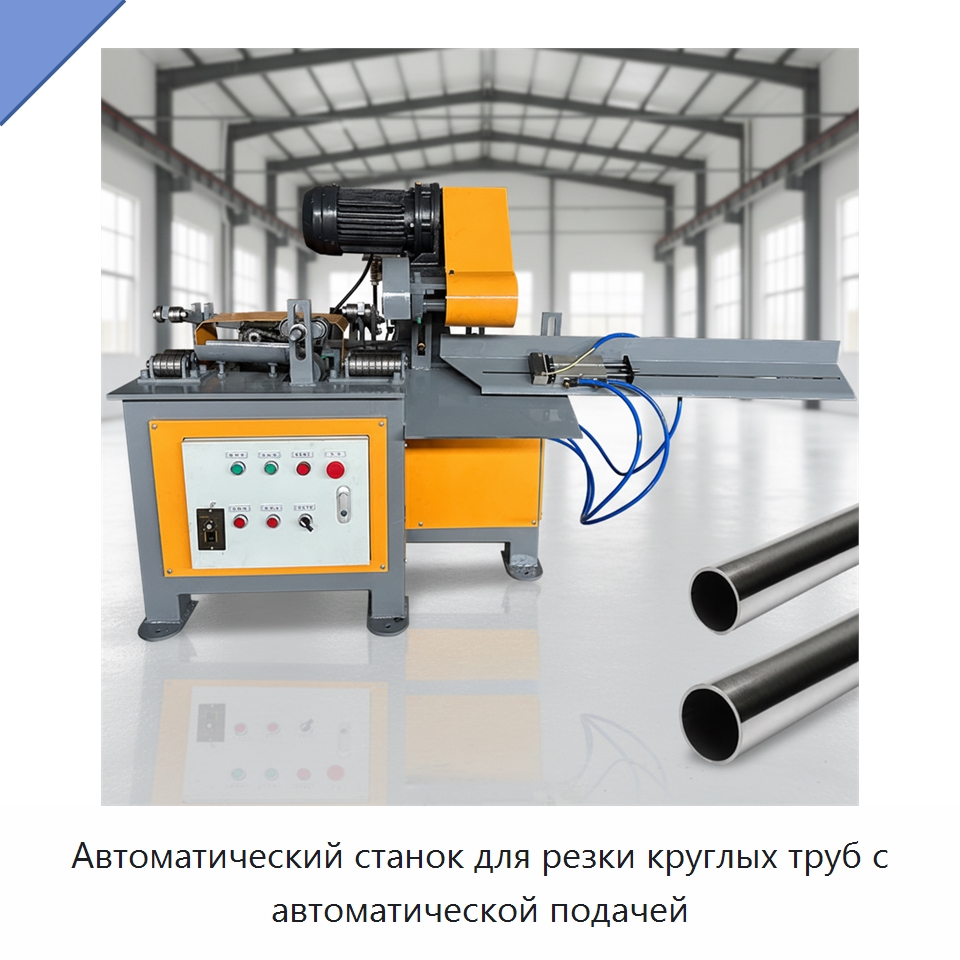 Автоматический станок для резки круглых труб с автоматической подачей — Станки для обработки труб
