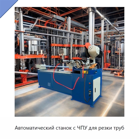 Автоматический станок с ЧПУ для резки труб