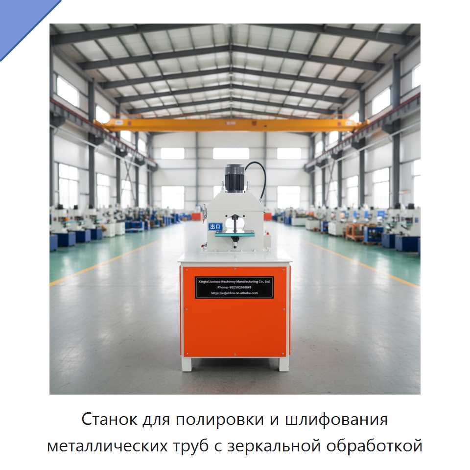 Станок для полировки и шлифования металлических труб с зеркальной обработкой — Полировальные станки по металлу