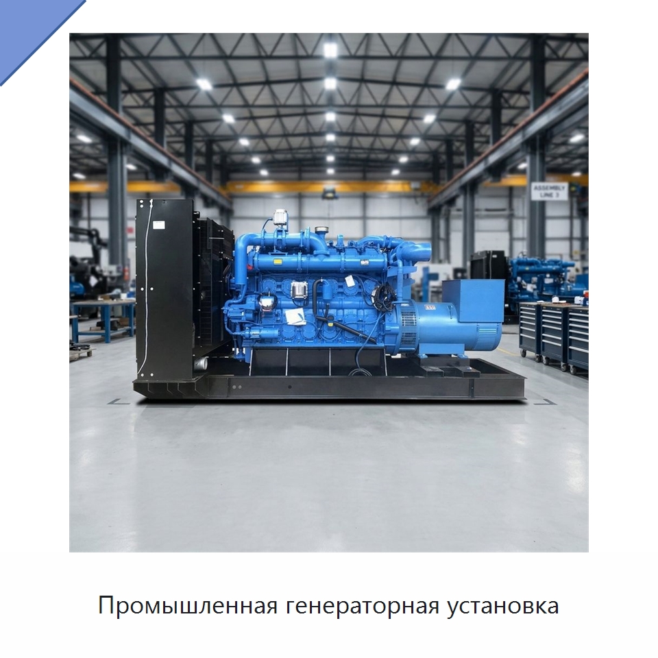 Промышленная генераторная установка — Дизельные генераторы