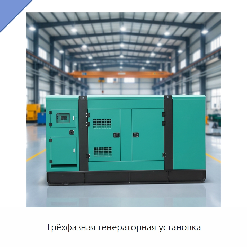 Трёхфазная генераторная установка — Дизельные генераторы