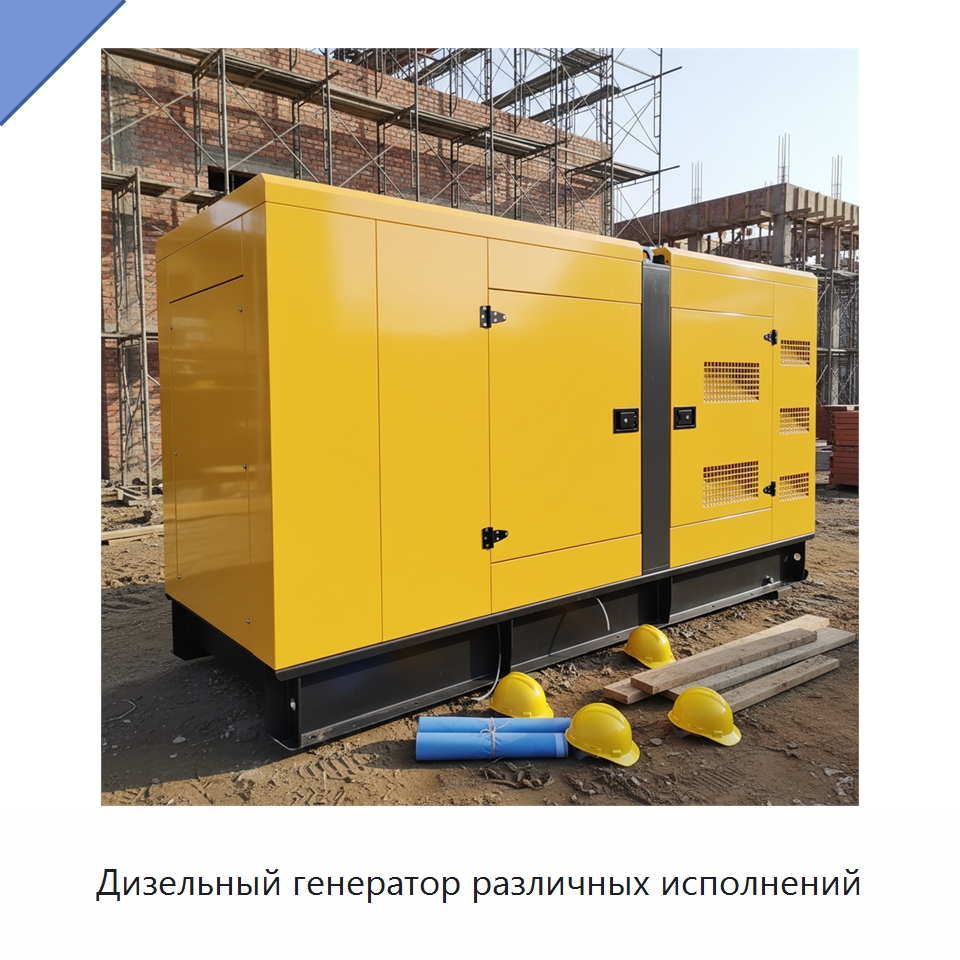 Дизельный генератор различных исполнений — Дизельные генераторы