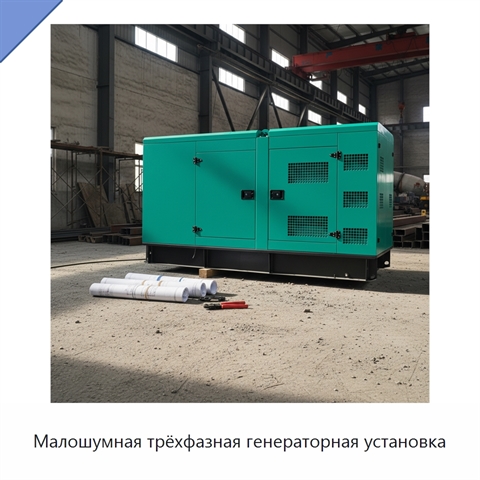 Малошумная трёхфазная генераторная установка