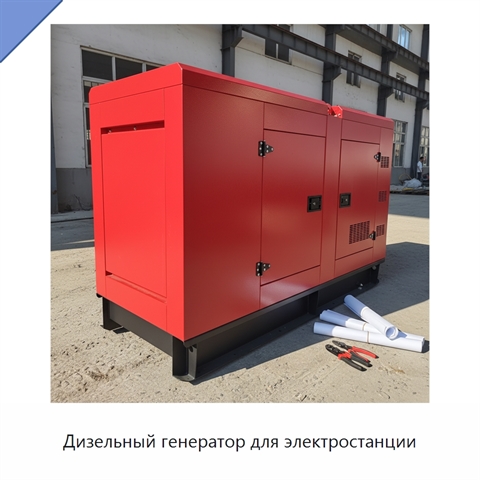 Дизельный генератор для электростанции