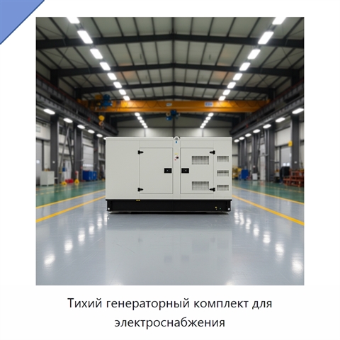 Тихий генераторный комплект для электроснабжения