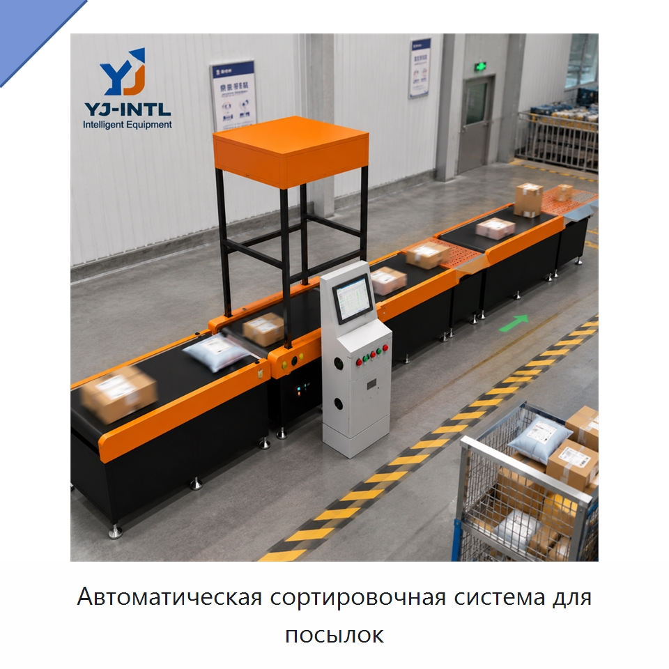 Автоматическая сортировочная система для посылок — Сортировочный конвейер