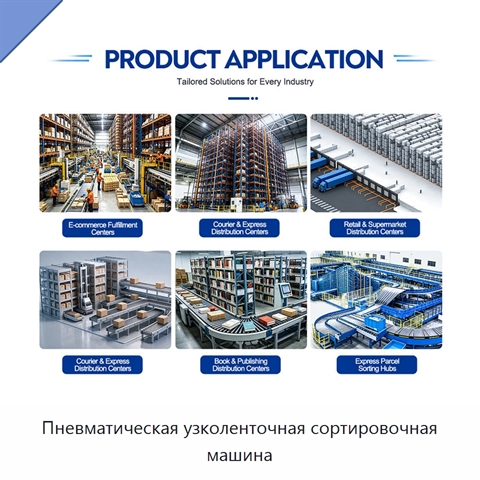 Пневматическая узколенточная сортировочная машина