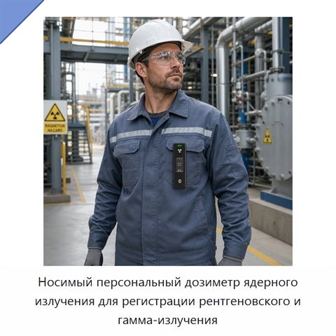 Носимый персональный дозиметр ядерного излучения для регистрации рентгеновского и гамма-излучения