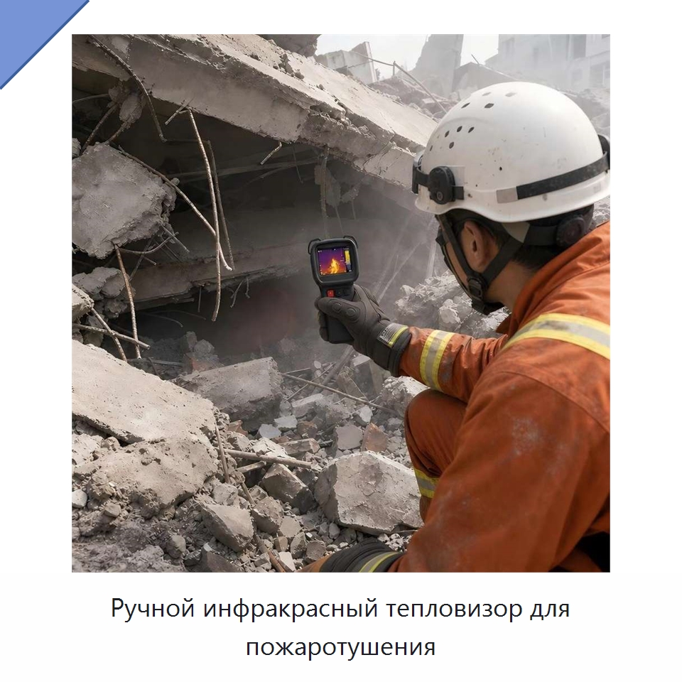 Ручной инфракрасный тепловизор для пожаротушения — Приборы для электрических испытаний