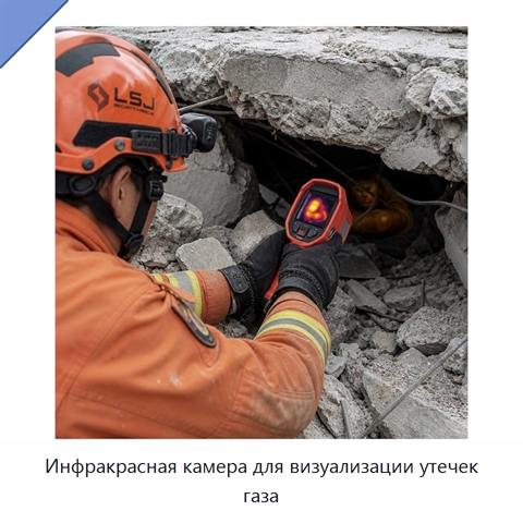 Инфракрасная камера для визуализации утечек газа
