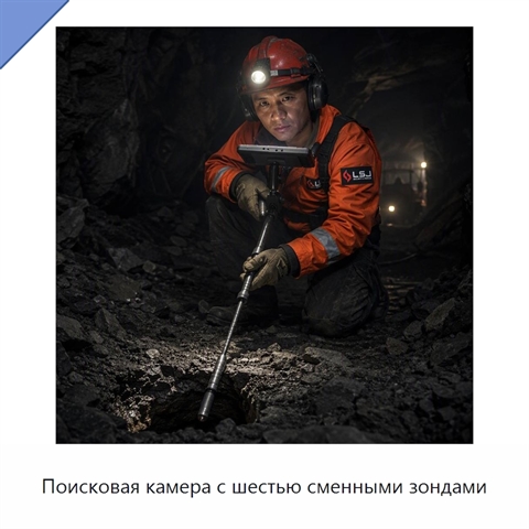 Поисковая камера с шестью сменными зондами