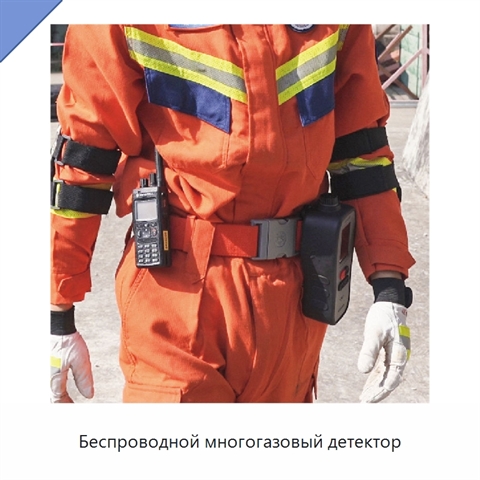Беспроводной многогазовый детектор