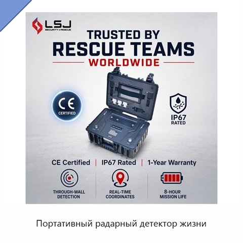 Портативный радарный детектор жизни