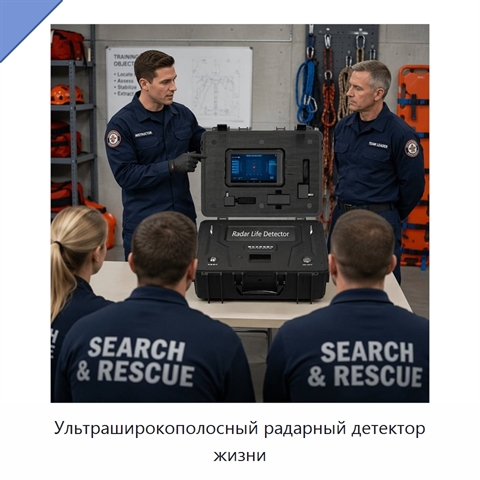 Ультраширокополосный радарный детектор жизни